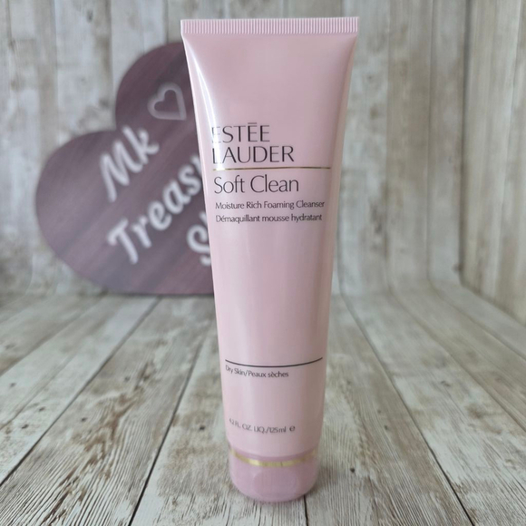 Estee Lauder Soft Clean Moisture Rich Foaming Cleanser 4.2 fl oz - Picture 1 of 5